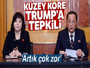 Kuzey Kore, Trump'a tepkili