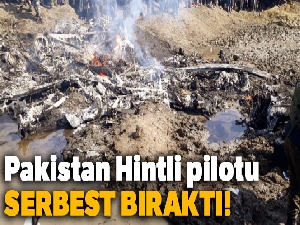 Pakistan, Hintli pilotu serbest bıraktı