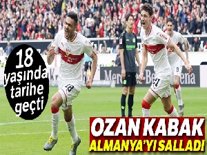 Ozan Kabak ilk gollerini attı, Stuttgart 8 maç sonra galip