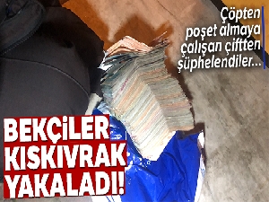 Bekçiler kıskıvrak yakaladı! Çöpe atılan poşetten yüklü uyuşturucu çıktı