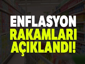 Son dakika: Enflasyon rakamları açıklandı...