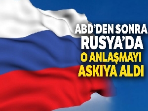 Rusya INF Anlaşması'nı askıya aldı