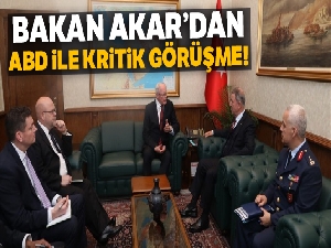 Bakan Akar, ABD'nin Suriye Özel Temsilcisi Jeffrey ile görüştü