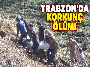 Trabzon'da korkunç ölüm! Çay bahçesinde kendi yaktığı ateşte yanarak öldü