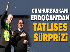 Cumhurbaşkanı Erdoğan'dan İbrahim Tatlıses ile birlikte şarkı sürprizi