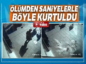İstiklal Caddesi'nde saniyelerle ölümden kurtuldu