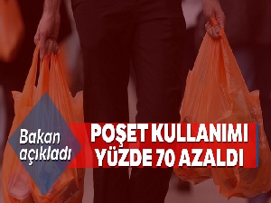 Bakan Kurum: 'Poşet kullanımı yüzde 70 azaldı'