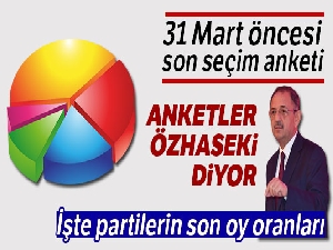 Anketler Özhaseki diyor