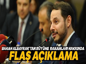 Bakan Albayrak'tan büyüme rakamları hakkında açıklama
