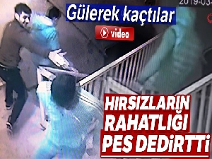 Hırsızların rahatlığı pes dedirtti !