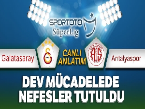 Galatasaray şov yaptı! Maç sonucu: Galatasaray 5 - 0 Antalyaspor