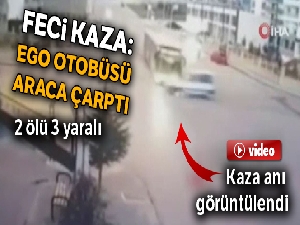 Ankara'da EGO otobüsü araca çarptı: 2 ölü 3 yaralı