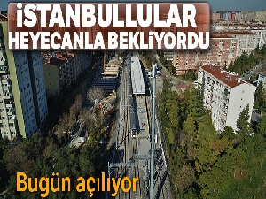 Halkalı-Gebze banliyö hattı bugün açılıyor