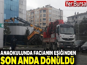 Anaokulunda faciadan dönüldü