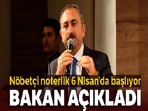 Nöbetçi noterlik uygulaması başlıyor
