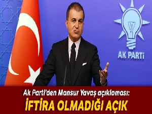 AK Parti'den Mansur Yavaş açıklaması: İftira olmadığı açık
