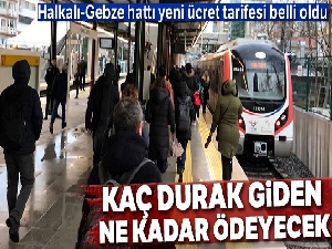 Halkalı-Gebze-Marmaray Durakları! Halkalı-Gebze Tren Ücreti Ne Kadar