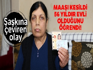 Maaşı kesilince 56 yıldır evli olduğunu öğrendi, şaşkına döndü