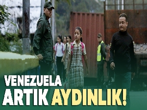 Venezuela elektriğe kavuştu