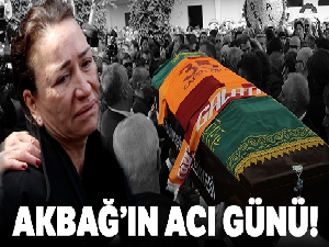 Demet Akbağ'ın eşi Zafer Çika, gözyaşları ile uğurlandı