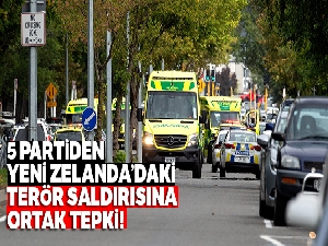 TBMM, Yeni Zelanda'daki terör saldırısını ortak bildiriyle kınadı