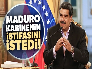 Maduro, kabinenin istifasını istedi