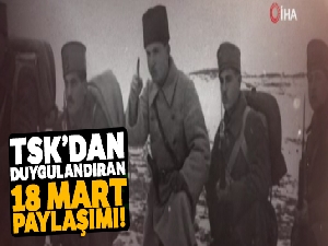 TSK'dan 18 Mart Çanakkale Deniz Zaferi klibi