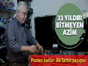 33 yıldır bitmeyen azim