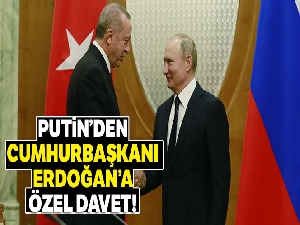 Putin, Cumhurbaşkanı Erdoğan'ı Kırım'daki cami açılışına davet etti