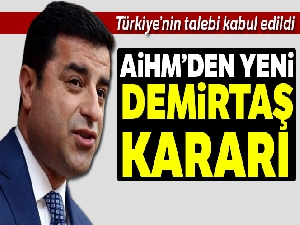 Selahattin Demirtaş'ın duruşması Strazburg'ta yapılacak