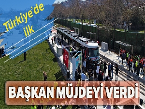 Türkiye'nin ilk yerden beslemeli tramvay hattının test sürüşleri başladı