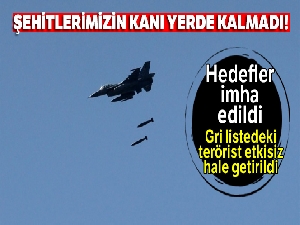 İçişleri Bakanlığı açıkladı: Gri listedeki teröristler etkisiz hale getirildi
