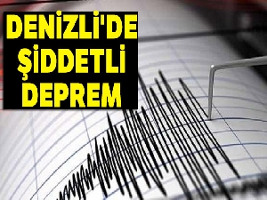 Denizli'de şiddetli deprem |Çevre illerde de hissedildi