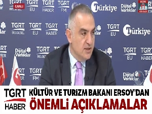 Kültür ve Turizm Bakanı Ersoy:' Nitelikli turistleri Türkiye'ye getirmek istiyoruz'