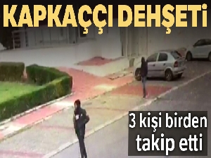 Kapkaççılar genç kıza dehşet yaşattı
