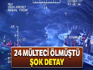 24 mültecinin can verdiği tekne kazasında şok detay!