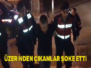 Suç makinesi bu sefer kaçamadı, üzerinden çıkanlar şoke etti