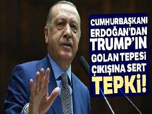 Cumhurbaşkanı Erdoğan: 'Açıklama, bölgeyi yeni bir krizin eşiğine getirdi'