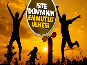 Türkiye dünyanın en mutlu 79'uncu ülkesi oldu