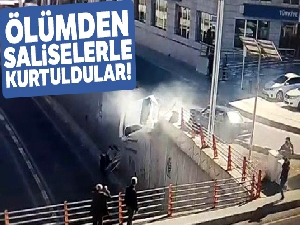 Ölümden saliselerle kurtuldular