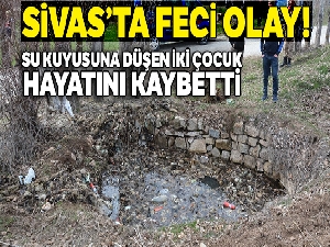 Su kuyusuna düşen iki çocuk hayatını kaybetti