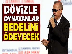 Cumhurbaşkanı Erdoğan: 'Dövizle oynayanlar bedelini ödeyecek'