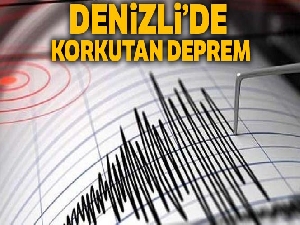 Denizli'de 4,2 büyüklüğünde deprem