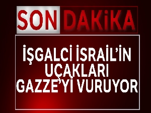 İsrail jetleri Gazze'deki Hamas hedeflerini vurdu