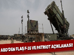 ABD'den F-35 ve Patriot Füze Savunma Sistemi açıklaması