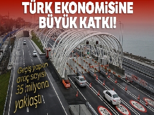 Kıtaları bağlayan Avrasya Tüneli, ekonomiye katkısını sürdürüyor