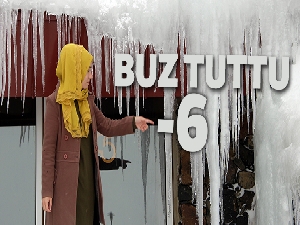 Doğu'da soğuk hava: Erzurum eksi 6