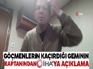 Göçmenlerin kaçırdığı geminin kaptanı: Zararı kim karşılayacak bilmiyoruz