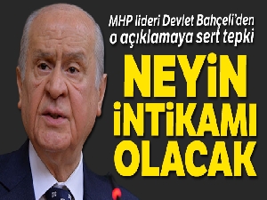MHP Lideri Devlet Bahçeli'den 'intikam' açıklamasına sert tepki