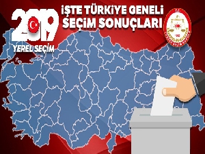 Türkiye Geneli Yerel Seçim Sonuçları ÖĞREN! 31 Mart 2019 Türkiye Geneli Seçim Sonuçları OY ORANLARI !